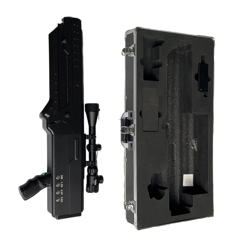  旌阳手持便携式枪型低空防御反制四通道A型