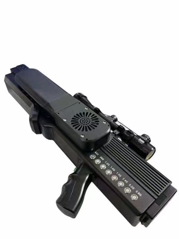 旌阳手持便携式枪型低空防御反制八通道